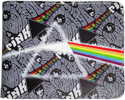 Portfel Rozkładany Zespół Pink Floyd Szary Ekoskóra