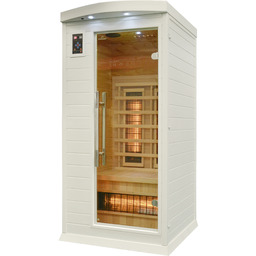 Sauna infrared DH1S White z panelami solnymi