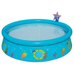 Bestway, basen dziecięcy, pompowany, okrągły, rybki, 152x38cm