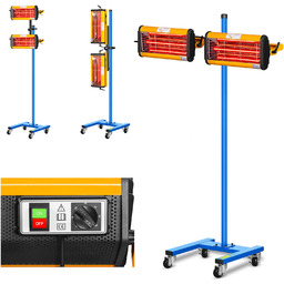 Promiennik ciepła podczerwieni lakierniczny do suszenia farb