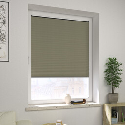 Plisa okienna na wymiar Harmonica, szary, Pearl Basic