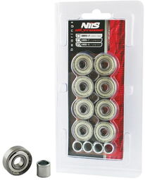 ŁOŻYSKA (8 szt.) ABEC-9 CARBON NILS EXTREME