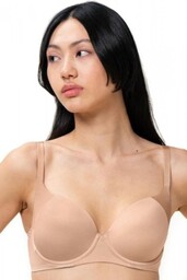 Biustonosz usztywniany BodyMakeup Triumph beżowy