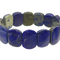 Lapis Lazuli Elegancka Bransoleta Certyfikat