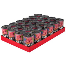 RAFI Karma dla psa Junior z cielęciną, żurawiną