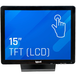 iggual IGG315750 ekran dotykowy 38,1 cm (15") 1024
