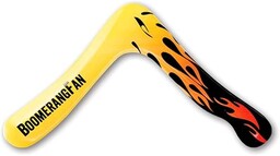 BoomerangFan BumerangFanFIRE-R 35,5 cm ogień praworęczny bumerang