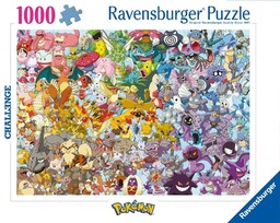 Ravensburger PUZZLE 1000 CHALLENGE. POKEMON