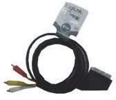 Kabel wideo/audio LOGILINK SCART  Kompozytowy sygnał wideo/audio