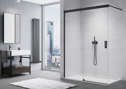 SanSwiss Cadura Black Line kabina Walk in 100cm