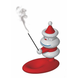 Alessi NATALINCENSINO Świąteczna Figurka Gwiazdora - Stojak