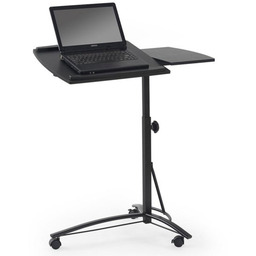 Stolik pod laptopa czarny mat 73 cm B14