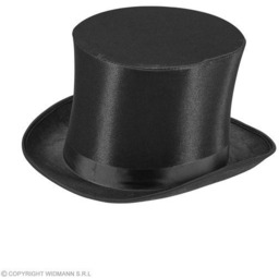 Cylinder gentelmana, czarny