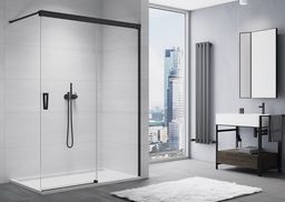 SanSwiss Cadura Black Line kabina Walk in 100cm