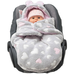 Śpiworek Myszka Culbaby bipolar bawełna róż 3w1