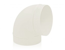 Kolano wentylacyjne 90 plastikowe 100mm (11161371)