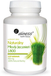 ALINESS Naturalny Młody Jęczmień 1800 120tabs