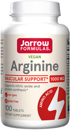 JARROW FORMULAS Arginine 100tabs