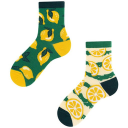 Todo Socks Lemon Kids,, Cytryny, Owoce, Limonki, Kolorowe