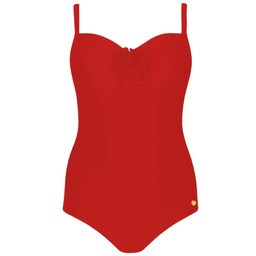 Strój kąpielowy skj Flores6 8030V3FS6 6 czerwony