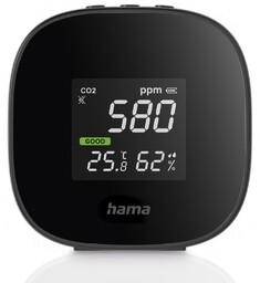 Hama detektor jakości powietrza CO2 (pomiar CO2, temperatury