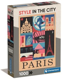 Clementoni PUZZLE 1000 COMPACT PARIS