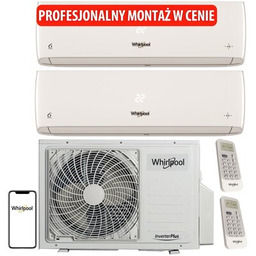 WHIRLPOOL Klimatyzator Multisplit, Pompa ciepła powietrze - powietrze