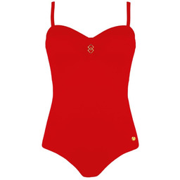 Strój kąpielowy skj Alcudia7 8030V3CU7 6 czerwony