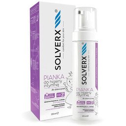 SOLVERX_Little Princess pianka do higieny intymnej dla dziewczynek