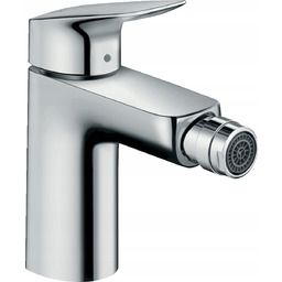 Hansgrohe Logis Bateria bidetowa z kompletem odpływowym chrom