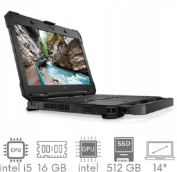 Pancerny Dell Latitude Rugged 5420 i5-8350U 16GB 512SSD