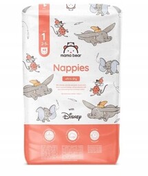 Mama Bear Nappies Pieluszki r. 1 2-5kg) 48