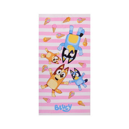 Faro Ręcznik plażowy 70x140 BLUEY pieski różowy