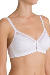 Biustonosz miękki Triumph Cotton Beauty N biały