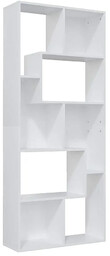 Elior Skandynawski Regał Biały Z Półkami E9-C55