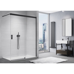 SanSwiss Cadura Black Line kabina Walk in 120cm