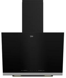 Beko bPro500 BHCA66741BBHF Czarny Okap kominowy