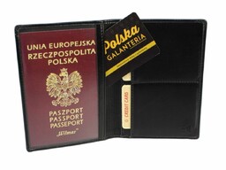 Etui Na Paszport PolskaGalanteria(PL) Skóra Włoska Duże Dwie