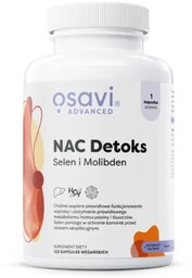 OSAVI NAC Detoks, Selen i Molibden - 120
