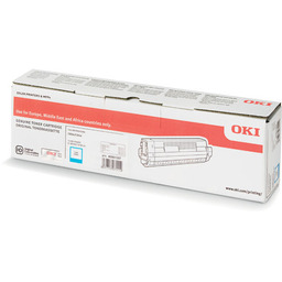 Toner Oki C834/C844 46861307 niebieski (cyan)