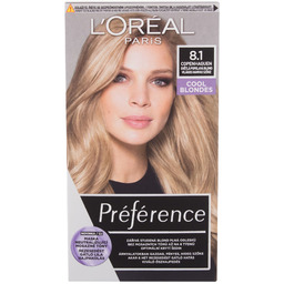 L''Oréal Paris Préférence 8,1 Copenhaguen, Cool Blondes, Farba