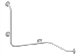 Uchwyt wannowo prysznicowy prawy 600x600x600 mm/ Ø 32