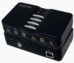 LogiLink Karta dzwiekowa 7.1 USB 8-kanalowa