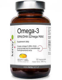 Kenay Omega-3 EPA/DHA EZmega MAX 60caps