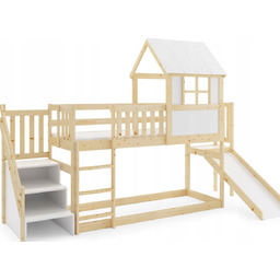 łóżko piętrowe Antresola DSH 200x90 z materacem