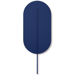 ROKKE granatowa lampa ścienna / kinkiet drzewo led