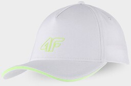 4F, Czapka damska z daszkiem, Midshop accessories, biały,