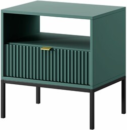 Szafka nocna Nova zielona (S54), do sypialni, fronty