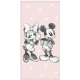 Ręcznik kąpielowy Myszka Minnie i Mickey 4503 70x140cm