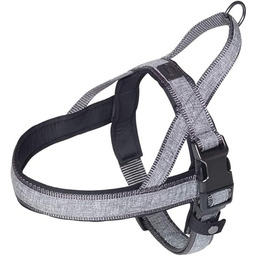 Nobby Norweskie lniane naczynia Deluxe szare L 50-64